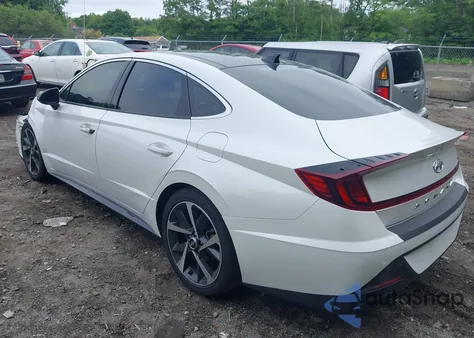 2022 Hyundai Sonata Sel Plus из США, поврежденный, VIN KMHL44J26NA212505